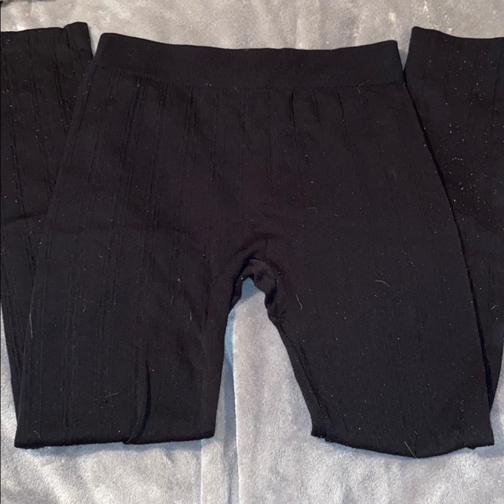 black leggings